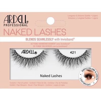 Ardell Naked Lashes 421 - Natural, Seamless Invisiband - False Eyelashes Ardell Naked Lashes 421 - Natural, Seamless Invisiband - False Eyelashes