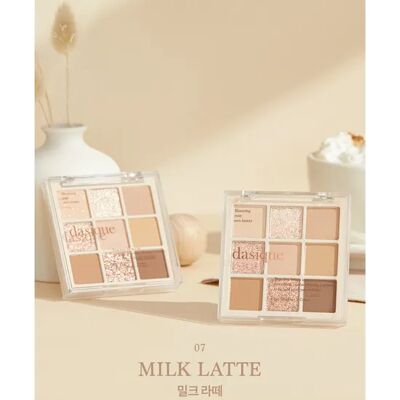 Dasique Milk Latte Vegan Eyeshadow Palette - Eyeshadow Palette Dasique Milk Latte Vegan Eyeshadow Palette - Eyeshadow Palette