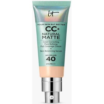 IT Cosmetics Your Skin But Better CC+ Natural Matte SPF 40 - Foundation IT Cosmetics Your Skin But Better CC+ Natural Matte SPF 40 - Foundation