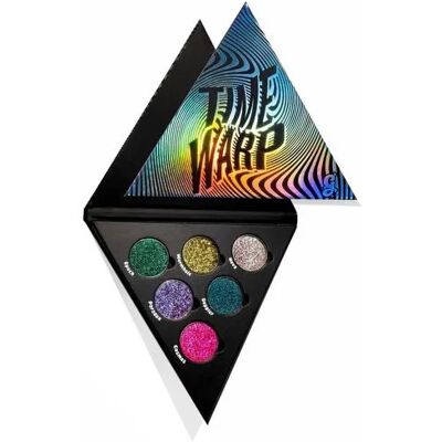 Glisten Cosmetics Time Warp Pressed Pigment Palette Glisten Cosmetics Time Warp Pressed Pigment Palette