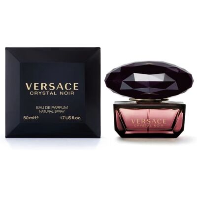 Versace Crystal Noir Eau De Parfum 50ml for Women - Floral & Oriental Scent Versace Crystal Noir Eau De Parfum 50ml for Women - Floral & Oriental Scent
