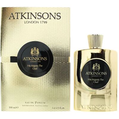 Atkinsons His Majesty The Oud Eau De Parfum Spray - Men 100ml Atkinsons His Majesty The Oud Eau De Parfum Spray - Men 100ml