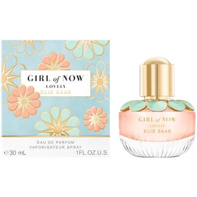 Elie Saab Girl of Now Lovely 30ml Eau de Parfum - Floral Fruity Scent Elie Saab Girl of Now Lovely 30ml Eau de Parfum - Floral Fruity Scent