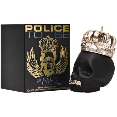 Police To Be The King Eau de Toilette - Black - 40ml Police To Be The King Eau de Toilette - Black - 40ml