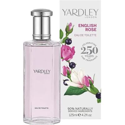 Yardley London English Rose Eau de Toilette - Floral, 125ml for Women Yardley London English Rose Eau de Toilette - Floral, 125ml for Women