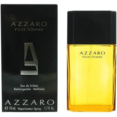 Azzaro Pour Homme Refillable Eau De Toilette - 50ml - Eau de Toilette Azzaro Pour Homme Refillable Eau De Toilette - 50ml - Eau de Toilette