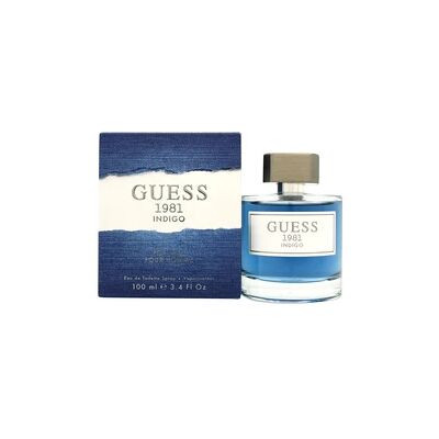 Guess 1981 Indigo Eau De Toilette Spray - Men - 100ml Guess 1981 Indigo Eau De Toilette Spray - Men - 100ml