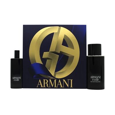 Giorgio Armani Code Gift Set - Eau de Toilette 75ml & Travel 15ml Giorgio Armani Code Gift Set - Eau de Toilette 75ml & Travel 15ml