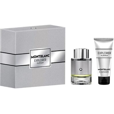 Montblanc Mont Blanc Explorer Platinum Gift Set - Eau de Parfum & Shower Gel Montblanc Mont Blanc Explorer Platinum Gift Set - Eau de Parfum & Shower Gel
