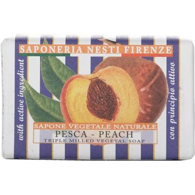 Nesti Dante Peach Natural Soap - Le Deliziose - Facial Cleansers Nesti Dante Peach Natural Soap - Le Deliziose - Facial Cleansers