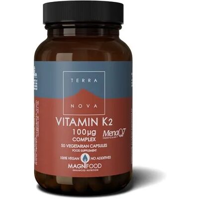 Terranova Vitamin K2 100ug Complex - 50 Vegicaps Terranova Vitamin K2 100ug Complex - 50 Vegicaps