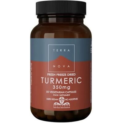 Terranova Organic Turmeric Root 350mg Vegicaps - Supplement Terranova Organic Turmeric Root 350mg Vegicaps - Supplement