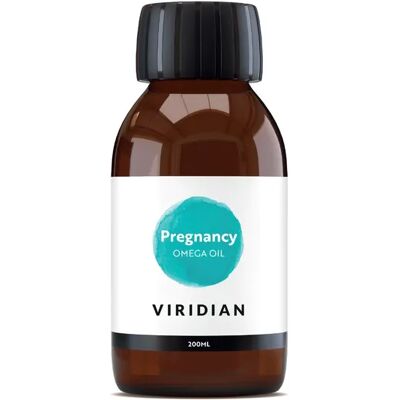 Viridian Organic Pregnancy Omega Oil - DHA - 200ml - Pregnancy & Lactation Supplement Viridian Organic Pregnancy Omega Oil - DHA - 200ml - Pregnancy & Lactation Supplement