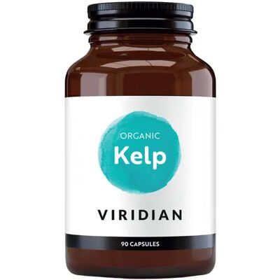 Viridian Organic Kelp - 90 Capsules - Organic, Vegan, Iodine-rich Viridian Organic Kelp - 90 Capsules - Organic, Vegan, Iodine-rich