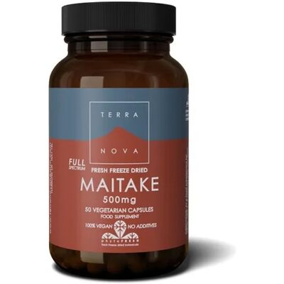 Terranova Maitake 500mg Vegicaps - Immune Support Supplement Terranova Maitake 500mg Vegicaps - Immune Support Supplement