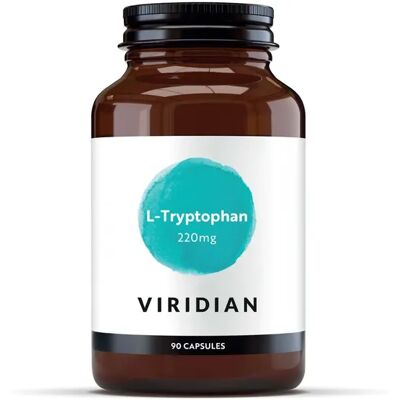 Viridian L-Tryptophan 220mg Vegan Capsules - Supplement Viridian L-Tryptophan 220mg Vegan Capsules - Supplement