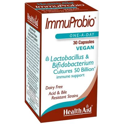 HealthAid ImmuProbio - 50 Billion Vegicaps - Dietary Supplement HealthAid ImmuProbio - 50 Billion Vegicaps - Dietary Supplement