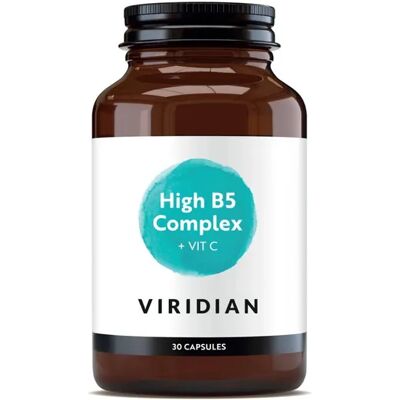 Viridian High Five B5-Complex + Vitamin C - Vegan Supplement Viridian High Five B5-Complex + Vitamin C - Vegan Supplement
