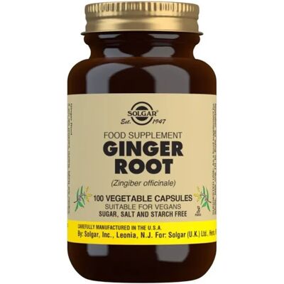 Solgar Ginger Root Vegicaps - Dietary Supplement Solgar Ginger Root Vegicaps - Dietary Supplement