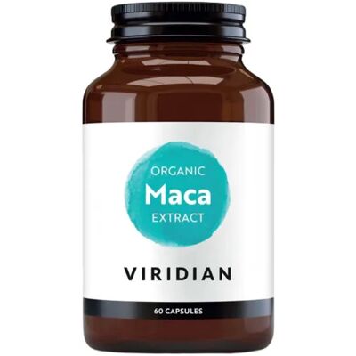 Viridian Organic Maca Extract - High Potency - 60 Vegicaps Viridian Organic Maca Extract - High Potency - 60 Vegicaps