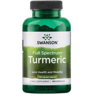 Swanson Turmeric 720 MG Full Spectrum - Dietary Supplements Swanson Turmeric 720 MG Full Spectrum - Dietary Supplements