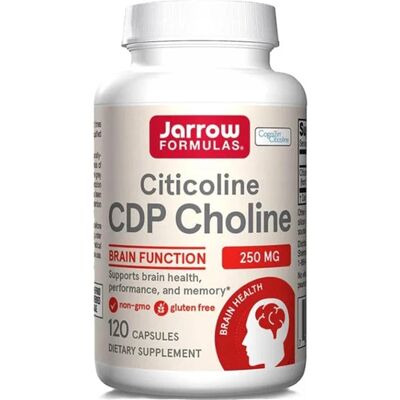 Jarrow Formulas Citicoline 250Mg - Brain Support Supplement Jarrow Formulas Citicoline 250Mg - Brain Support Supplement