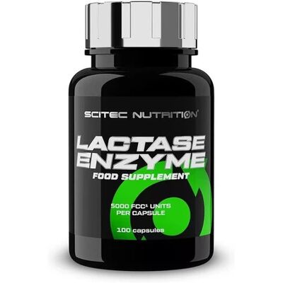 Scitec Nutrition Lactase Enzyme - 100 caps - Supports Lactose Digestion Scitec Nutrition Lactase Enzyme - 100 caps - Supports Lactose Digestion