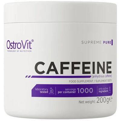 Ostrovit - Caffeine Powder 200g - Energy & Focus Ostrovit - Caffeine Powder 200g - Energy & Focus