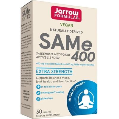 Jarrow Formulas SAMe 400 - Supports Joint, Liver & Mood Jarrow Formulas SAMe 400 - Supports Joint, Liver & Mood