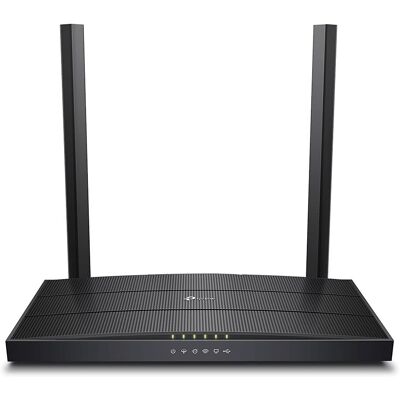 TP-LINK Archer VR400 V2 Wireless Dual Band VDSL/ADSL Modem Router - Black TP-LINK Archer VR400 V2 Wireless Dual Band VDSL/ADSL Modem Router - Black