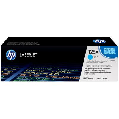HP 125A CB541A Original LaserJet Toner Cartridge - Cyan HP 125A CB541A Original LaserJet Toner Cartridge - Cyan