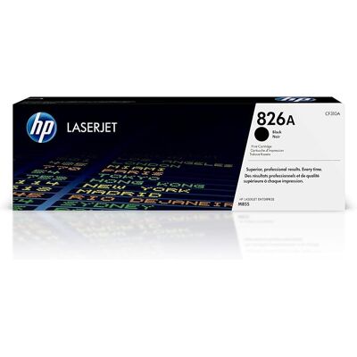 HP 826A Original LaserJet Toner Cartridge - Black HP 826A Original LaserJet Toner Cartridge - Black