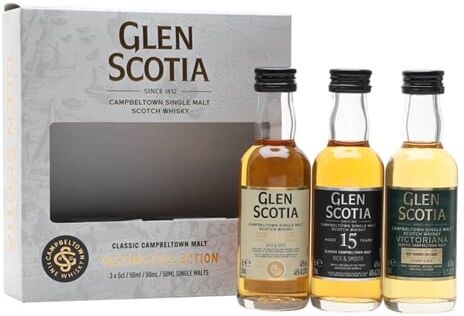 Glen Scotia Miniature Gift Pack / 3x5cl Campbeltown Whisky Glen Scotia Miniature Gift Pack / 3x5cl Campbeltown Whisky