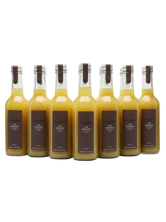 Alain Milliat Pineapple Juice / Case of 12 Bottles Alain Milliat Pineapple Juice / Case of 12 Bottles