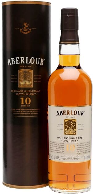 Aberlour 10 Year Old Speyside Single Malt Scotch Whisky