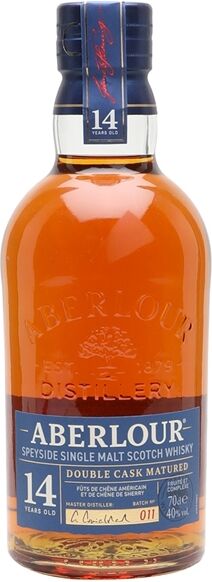 Aberlour 14 Year Old / Double Cask Speyside Single Malt Scotch Whisky Aberlour 14 Year Old / Double Cask Speyside Single Malt Scotch Whisky