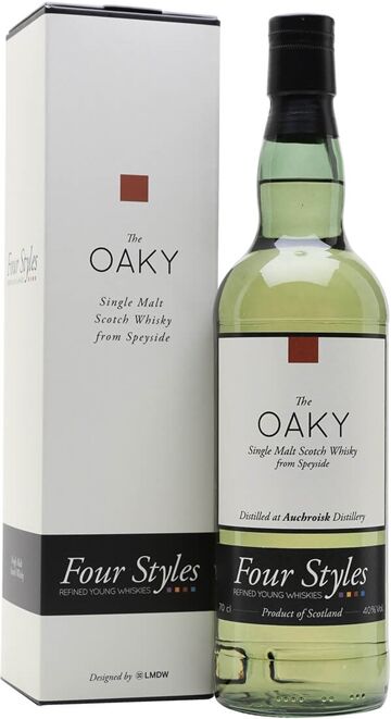 Auchroisk 2012 / The Oaky / Four Styles Speyside Whisky Auchroisk 2012 / The Oaky / Four Styles Speyside Whisky