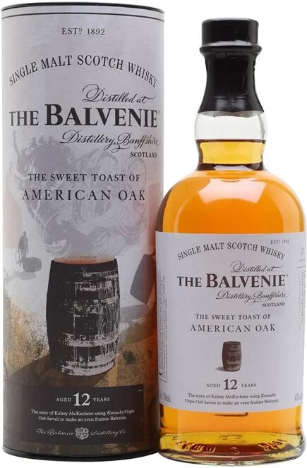 Balvenie 12 Year Old / Sweet Toast Of American Oak Speyside Whisky Balvenie 12 Year Old / Sweet Toast Of American Oak Speyside Whisky