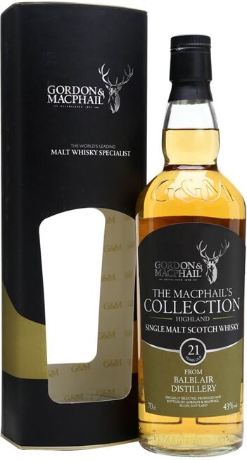 Balblair 21 Year Old / The MacPhail's Collection Highland Whisky Balblair 21 Year Old / The MacPhail's Collection Highland Whisky