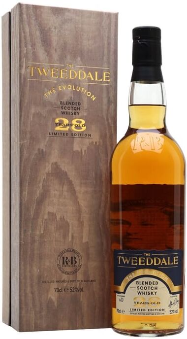 Tweeddale 28 Year Old Evolution Blend Blended Scotch Whisky Tweeddale 28 Year Old Evolution Blend Blended Scotch Whisky