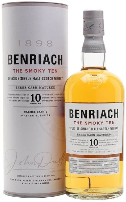 Benriach The Smoky Ten / 10 Year Old Speyside Whisky Benriach The Smoky Ten / 10 Year Old Speyside Whisky