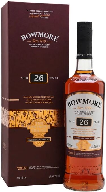 Bowmore 26 Year Old Wine Cask / Vintner's Trilogy Part 2 Islay Whisky Bowmore 26 Year Old Wine Cask / Vintner's Trilogy Part 2 Islay Whisky