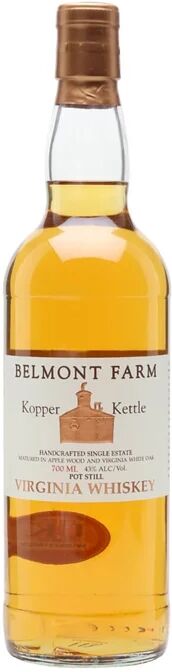 Kopper Kettle Virginia Whiskey / Belmont Farm Virginia Whiskey Kopper Kettle Virginia Whiskey / Belmont Farm Virginia Whiskey