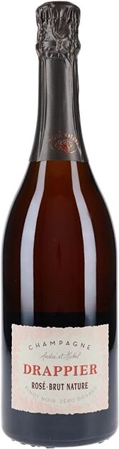 Drappier Rosé Brut Nature NV Champagne Drappier Rosé Brut Nature NV Champagne