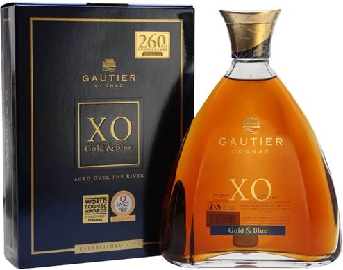 Gautier XO Gold & Blue Cognac