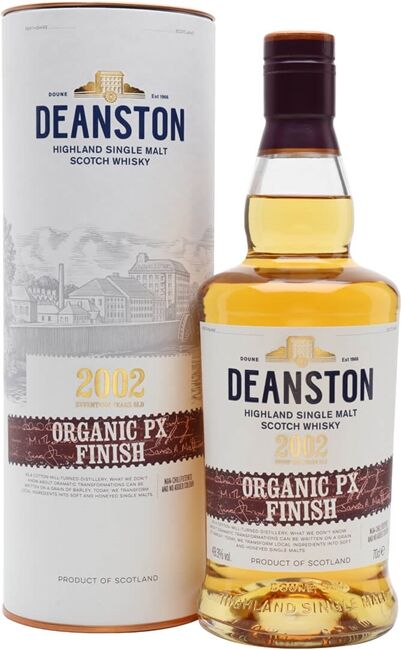 Deanston 2002 / 17 Year Old / Organic PX Finish Highland Whisky Deanston 2002 / 17 Year Old / Organic PX Finish Highland Whisky