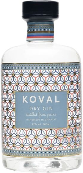 Koval Dry Gin 50cl Koval Dry Gin 50cl