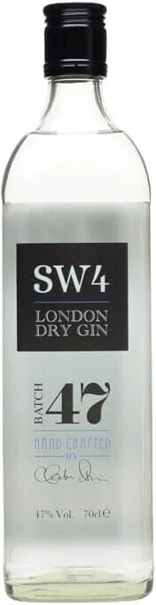 SW4 London Dry Gin Batch 47