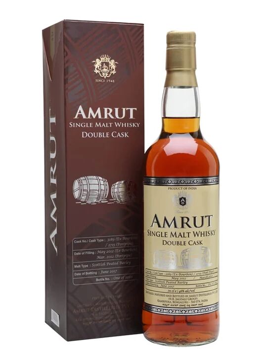 Amrut Double Cask / 3rd Edition Indian Single Malt Whisky