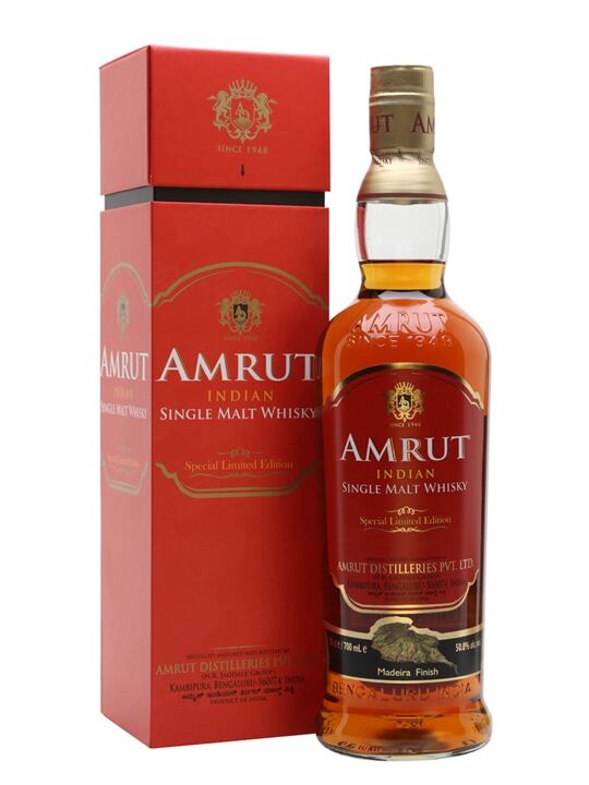 Amrut Madeira Finish Indian Single Malt Whisky